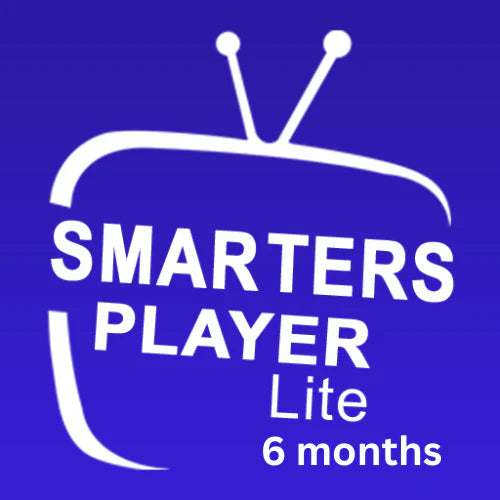 Smarters Player Lite 6 MONTHS